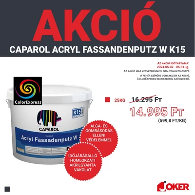 Caparol Acryl Fassandenputz W K15